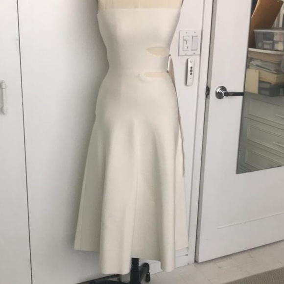 Alexander Wang Dresses & Skirts - Alexander Wang Ivory Cutout Cocktail Dress